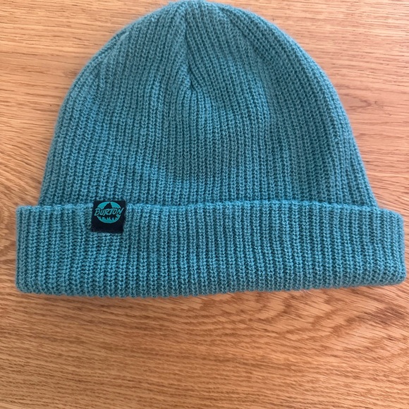 Burton Teal Knit Beanie - Picture 1 of 2